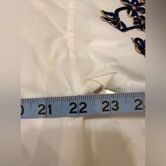 EUC Tory Burch Amy Top - Size Medium - Picture 9 of 10